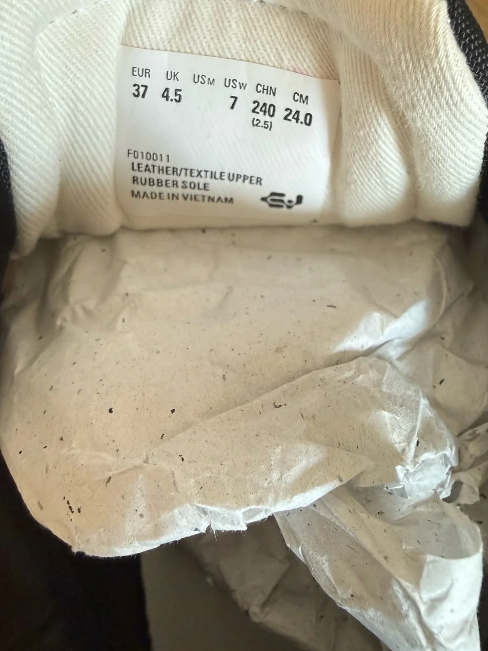 Eytys Fugu Suede Orca Black & White Sneakers New in Box